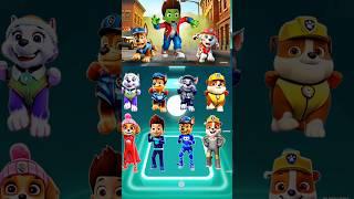 PAW PATROL SCARY CHASE  RUBEL  RYDER  CATBOY  x Coffin Dance #tileshop #pawpatrol @rawatsunil