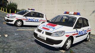 GTA V - Renault Scenic II Police Nationale (2004)