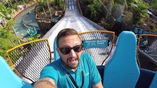 The Grand Opening Of Infinity Falls At SeaWorld Orlando | Ride POV and New Ride Announcements