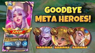 CRAZY AND AGGRESSIVE OUTPLAY! ALICE DESTROY ENEMIES IN RANK GAME | MLBB