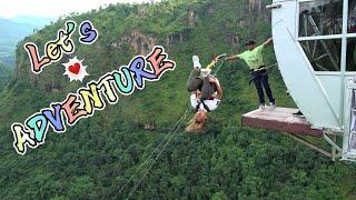 Bungy Jump| Swing| Sky Cycling| Crazzy Sky Bridge| Adventure Santy| The Cliff Nepal| Kushma