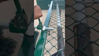 Chain Link Fence Installation Process #shorts #tips #alshaheentech