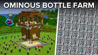 Minecraft Ominous Bottle Farm - 390 Bottles Every Hour