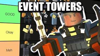 I Ranked Every TDS Event Tower