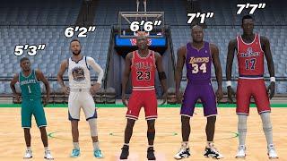 What is the Best Height in Basketball According to 2k?