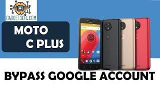 Moto C Plus XT1721  Frp Google Account Bypass -Android - 7.1.1 -2017