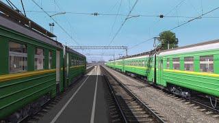 Trainz Railroad Simulator 2019 сценарий "Электричка до станции Миасс"