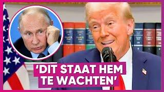 Trump pakt Poetin snoeihard aan over Oekraïne