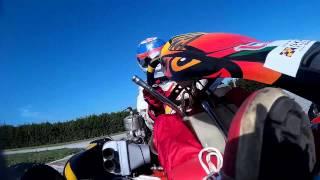 On Board GO KART Brutal Acceleration - Miki Rutili [GOPRO HERO3+]