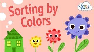 Color Song for Kids - Color Sorting For Kids - Educational Video for Kindergarten and Preschool