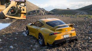 Toyota Supra Drift - Forza Horizon 5 | Logitech Driving Force GT Gameplay