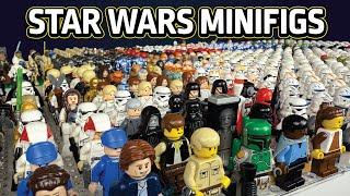 Massive LEGO Star Wars Minifigure Collection