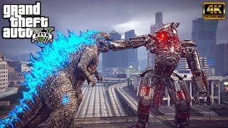 Godzilla Vs Mechagodzilla Ramake (GTA V Mods)