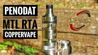 Coppervape Penodat MTL RTA - Review & Full Rebuild