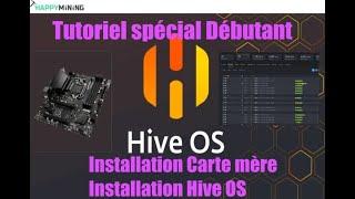 Tuto débutant : Installation Carte mère + HiveOS