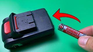 Make Your Old Battery Like New! Easy Way To Restore Your Battery!