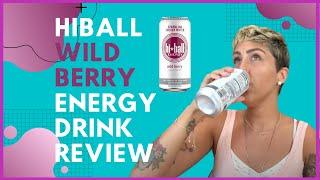 Hiball Energy Drink Wild Berry Sparkling Energy Water Review