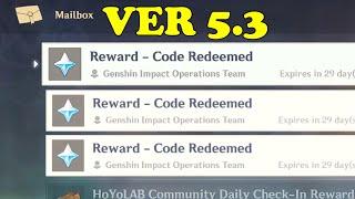 New Primogems Code Version 5.3 Genshin Impact