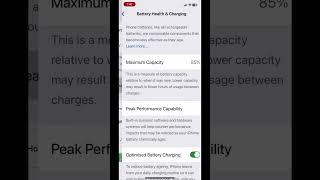 How to check battery percentage in Iphone? #iphone #battery #batteryhealth #iphone11