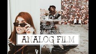 How Editing Tutorial Using VSCO A4 Analog Filter (Dark Brown)