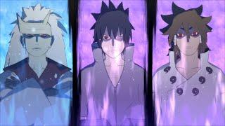 Sasuke x Madara Six Path x Indra Team Ultimate Jutsu