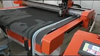 Automatic fabric cutting machine Автомат для резки ткани Automatic cutting machine Автомат для резки