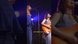 Free Fall on stage for the first time ‍️| Abigail Rose & @macytoddd  #indieartist #newmusic