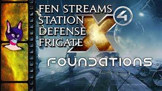 X4: Foundations–Station Defense Frigate