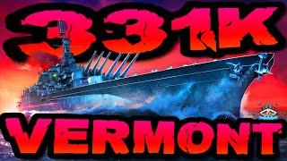 Vermont drückt 331K DMG *OHBOY* im "300K Club" ️ in World of Warships 