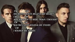 I WANNA BE YOURS - ARCTIC MONKEYS (Easy Chords and Lyrics / Letra y Acordes) GUITAR PIANO UKELELE