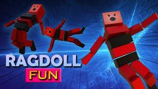 RagDoll Experiments 2 | Fun With Ragdolls | Ragdoll Physics Animation