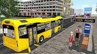 Public Transport Simulator 2: Driving the Yellow Bus Through City Traffic