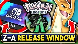 POKEMON NEWS! NEW LEGENDS Z-A RELEASE DATE HINTS! NEW NINTENO SWITCH 2 DETAILS & MORE!