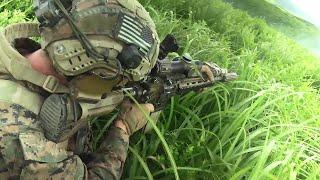 U.S. Marines conduct Live Fire Platoon Attack, exercise Resolute Dragon 24 (2024)