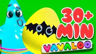 Surprise Egg Puzzle | Mega Compilation | Vavaloo Kids Songs