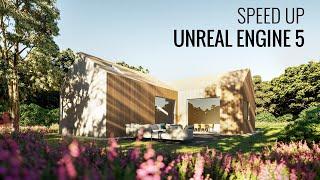 Как создать экстерьер в Unreal Engine 5 | SpeedUp