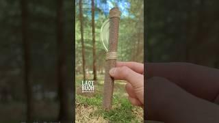 Survival Skills: Make a Knife With a Tin Can #survival #bushcraft #camping #lifehacks