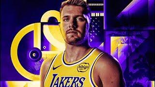 Luca Doncic's first 3-pointer in a Lakers jersey