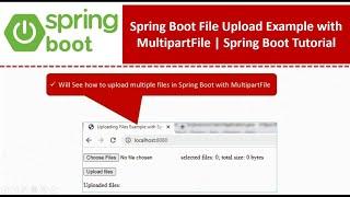 Spring Boot File Upload Example with MultipartFile | Spring Boot Tutorial