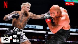 Mike Tyson VS. Jake Paul Full Fight HIGHLIGHTS | Netflix (2024)