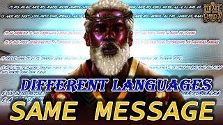 #IUIC: Different Translations, Same Message