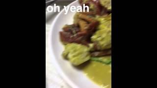 mantous and salted egg crabbies