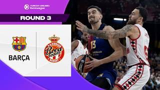 Third Quarter CRUCIAL for the WIN | FC Barcelona - AS Monaco | BASKETBALL HIGHLIGHTS R3