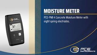 Product presentation Concrete Moisture Meter PCE-PMI 4 | PCE Instruments