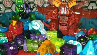 BakuBrad96's Modern Bakugan Collection Review Part 4 (Geogan Rising) Geogan & Combiners