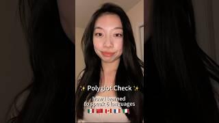 Polyglot | Speaking 6 languages 