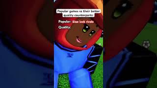Popular Roblox games vs their better quality counterparts