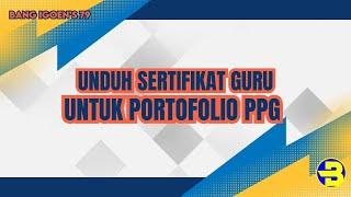 UNDUH SERTIFIKAT GURU FULL GRATIS