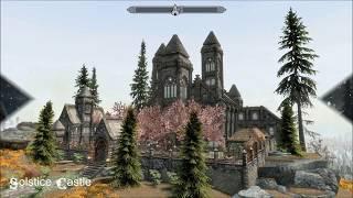 Solstice Castle - Skyrim Special Edition House Mod for PC