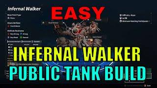 EASY INFERNAL Walker Public TANK Infinite Shield Freyna Build Abyss Void Intercept TFD Descendant